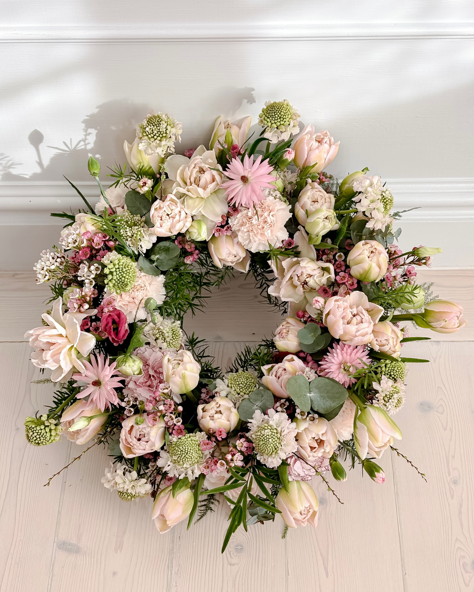 En kväll bland blommor
